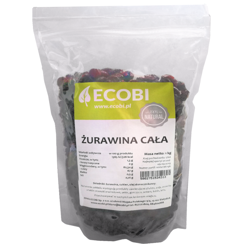 ŻURAWINA SUSZONA