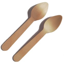 ŁYŻECZKI DREWNIANE 100mm