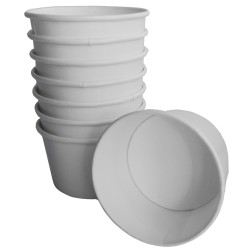 KUBEK PAPIEROWY BIAŁY 130ml