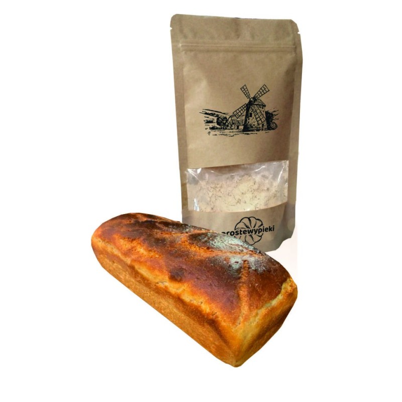 Chleb wiejski pszenno - ziemiaczany do wypieku 590 g Chleb wiejski pszenno - ziemiaczany do wypieku 590 g