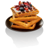 GOFRY TRADYCYJNE Z KAWAŁKAMI ORZECHÓW 1kg