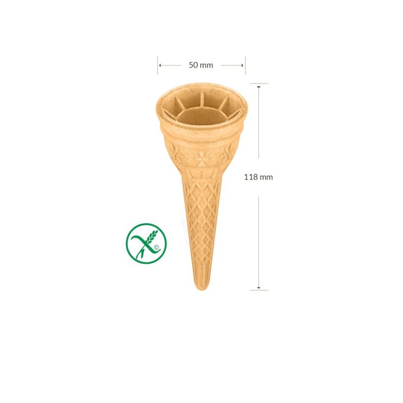 Wafel - Tulip L - bezglutenowy 60szt Wafel - Tulip L - bezglutenowy 60szt
