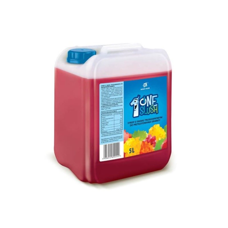 SYROP DO GRANITY O SMAKU TRUSKAWKI 5L SYROP DO GRANITY O SMAKU TRUSKAWKI 5L