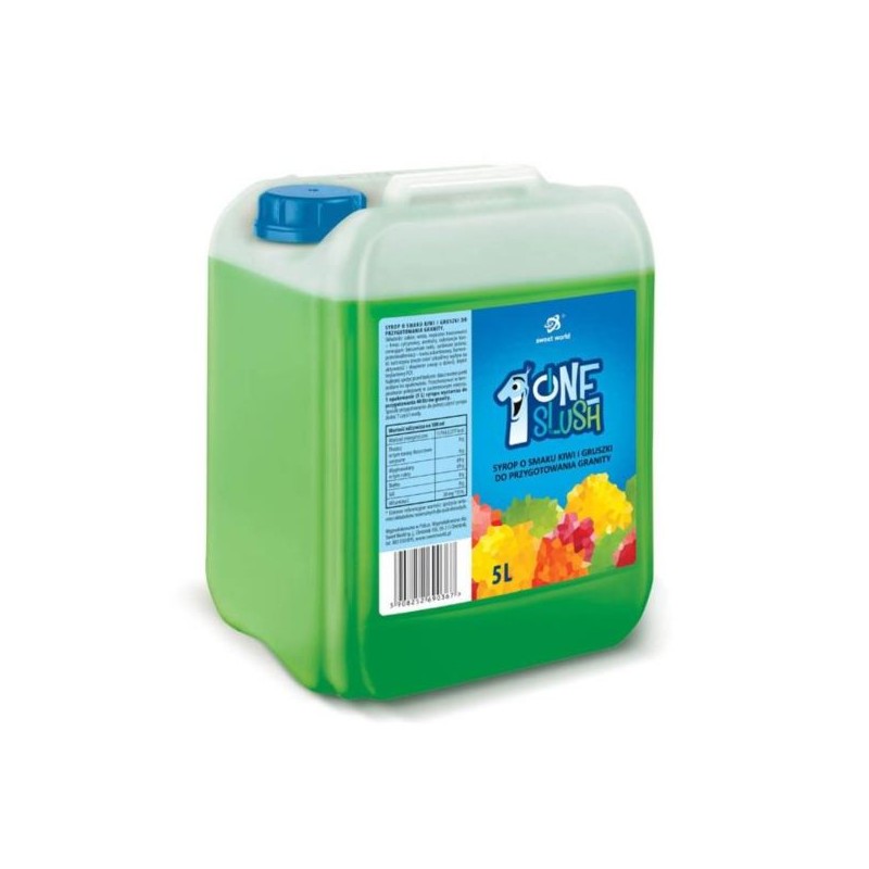 SYROP DO GRANITY O SMAKU KIWI-GRUSZKA 5L SYROP DO GRANITY O SMAKU KIWI-GRUSZKA 5L