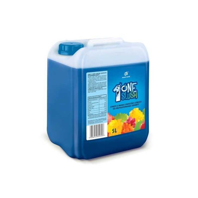 SYROP DO GRANITY O SMAKU JAGODY 5L SYROP DO GRANITY O SMAKU JAGODY 5L