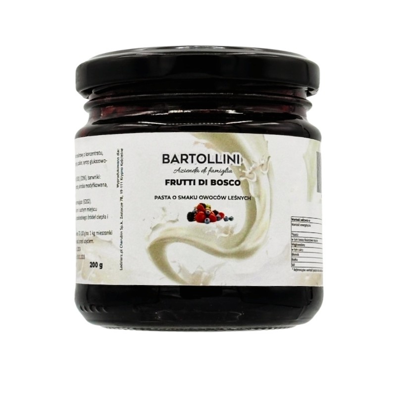 Pasta Owoce Leśne 200g – Bartollini Frutti Di Bosco Pasta Owoce Leśne 200g – Bartollini Frutti Di Bosco