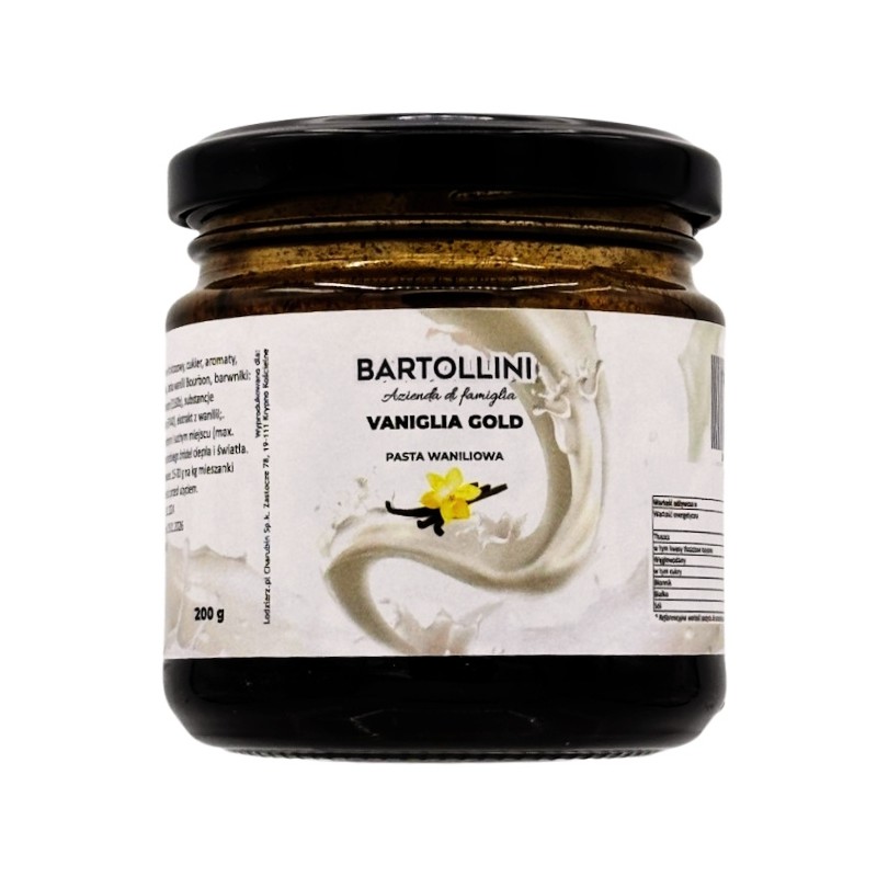 Pasta waniliowa - Bartollini Vaniglia Gold 200g Pasta waniliowa - Bartollini Vaniglia Gold 200g